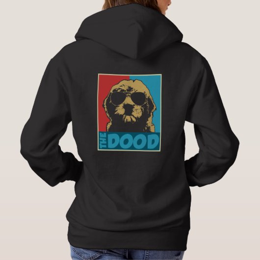 the dood Back print Hoodie (Achterkant)