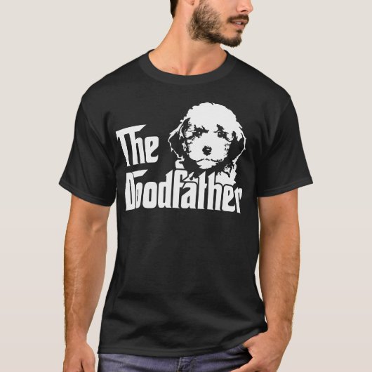 The Doodfather - Funny Dog Goldendole Labradol T-shirt (Voorkant)
