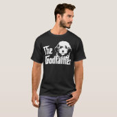 The Doodfather - Funny Dog Goldendole Labradol T-shirt (Voorkant volledig)