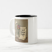 The Doodle Alchemist: Scribbles omzetten in spekta Tweekleurige Koffiemok (Voorkant links)