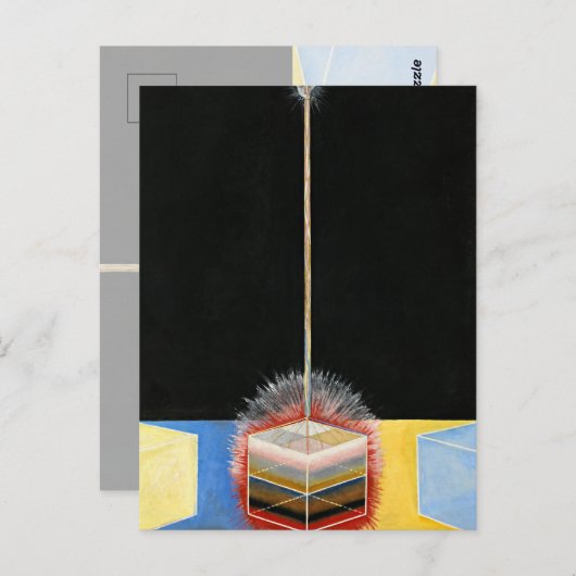 The Dove, 1915, van Hilma af Klint Briefkaart (Voorkant / Achterkant)