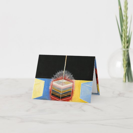 The Dove, 1915, van Hilma af Klint Kaart (Voorkant)