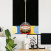 The Dove, 1915, van Hilma af Klint Poster (Thuiskantoor)