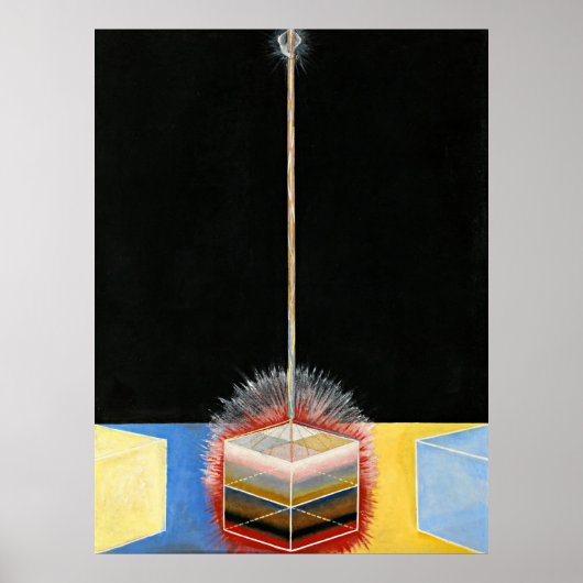 The Dove, 1915, van Hilma af Klint Poster (Voorkant)