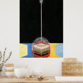 The Dove, 1915, van Hilma af Klint Poster (Keuken)