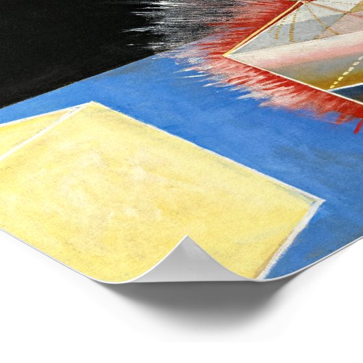 The Dove, 1915, van Hilma af Klint Poster (Hoek)