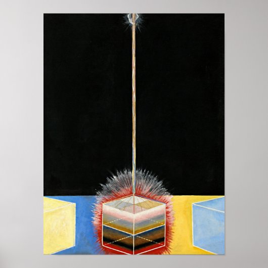 The Dove, 1915, van Hilma af Klint Poster (Voorkant)