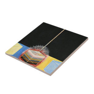 The Dove, 1915, van Hilma af Klint Tegeltje