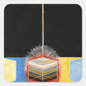 The Dove, 1915, van Hilma af Klint Vierkante Sticker (Voorkant)