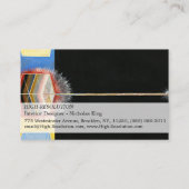 The Dove, 1915, van Hilma af Klint Visitekaartje (Achterkant)