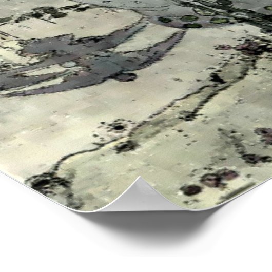 The Dove-cot by the Zee by Jessie King (1905) Poster (Hoek)