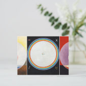 The Dove, Group IX van Hilma af Klint Briefkaart (Staand voorkant)