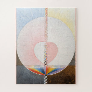 The Dove, No. 1, Hilma af Klint, Heart Legpuzzel