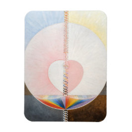 The Dove, No. 1, Hilma af Klint, Heart Magneet