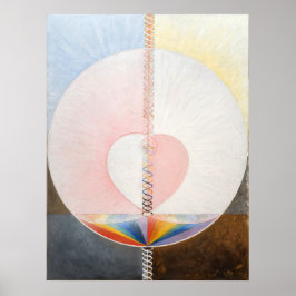 The Dove, No. 1, Hilma af Klint, Heart Poster