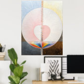 The Dove, No. 1, Hilma af Klint, Heart Poster (Thuiskantoor)