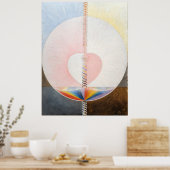 The Dove, No. 1, Hilma af Klint, Heart Poster (Keuken)
