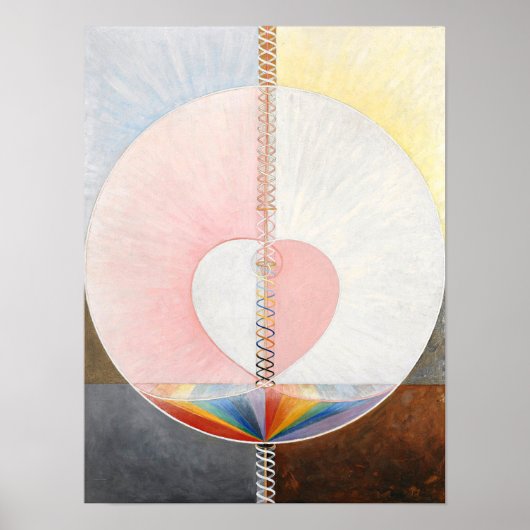The Dove, No. 1, Hilma af Klint Poster (Voorkant)