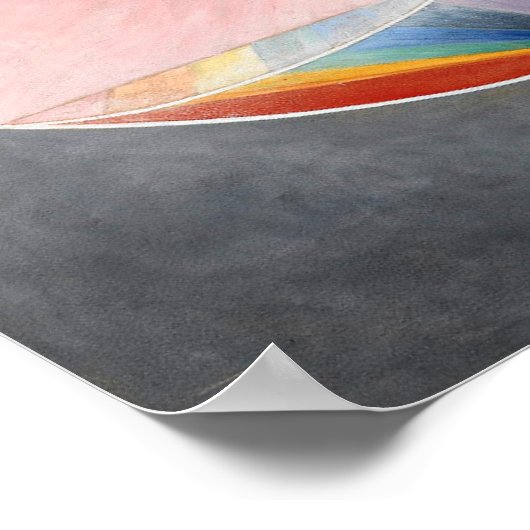 The Dove, No. 1, Hilma af Klint Poster (Hoek)