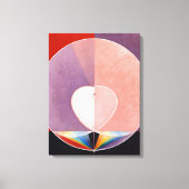 The Dove, No.2 van Hilma af Klint Canvas Afdruk (Voorkant)