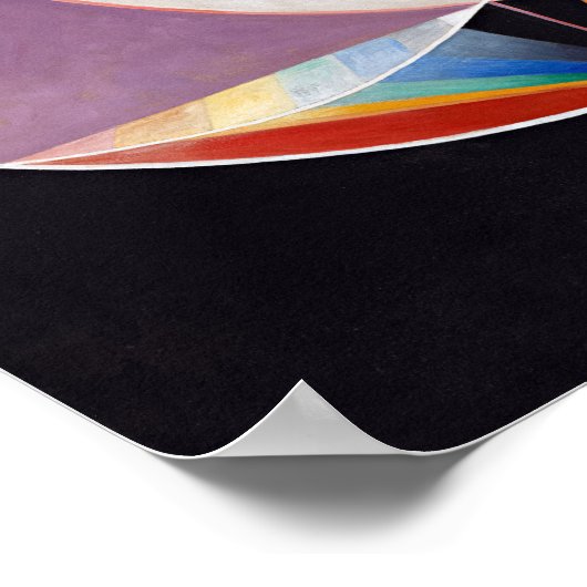 The Dove, No.2 van Hilma af Klint Poster (Hoek)