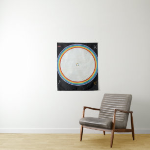 The Dove, nr. 14. door Hilma af Klint Wandkleed