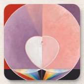 The Dove, nr.2. van Hilma af Klint Bier Onderzetter (Voorkant)