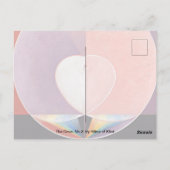 The Dove, nr.2. van Hilma af Klint Briefkaart (Achterkant)