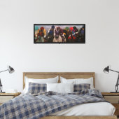 The Downs Canvas Afdruk (Insitu (Slaapkamer))