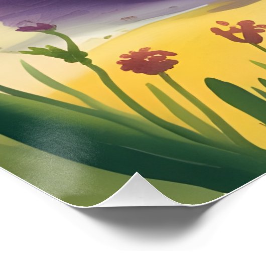 The Dozy Dinosaur Perfect Poster (Hoek)