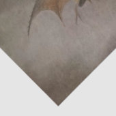 "The Dragon Awakes" van Theodor Kittelsen Tissuepapier (Detail)