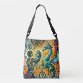 the dragon keeper crossbody tas (Achterkant)
