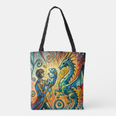  the dragon keeper tote bag (Achterkant)
