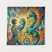 the dragon keeper wandkleed (Voorkant)