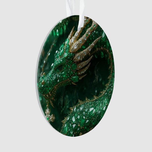 The Dragon on My Christmas Tree  Ornament (voorkant)