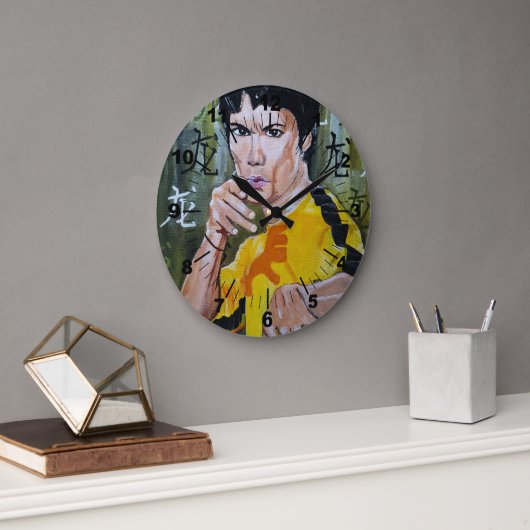 The Dragon Painting by Alfred Fox Grote Klok (Kantoor)