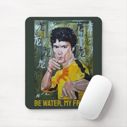 The Dragon Painting by Alfred Fox Muismat (Met muis)