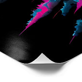 The Dragon Surf Rider Perfect Poster (Hoek)