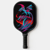 The Dragon Surf Rider Pickleball Paddle (Voorkant)