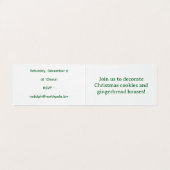 The Dragons' Christmas Cookie Exchange Kaart (Binnenkant ongevouwen)