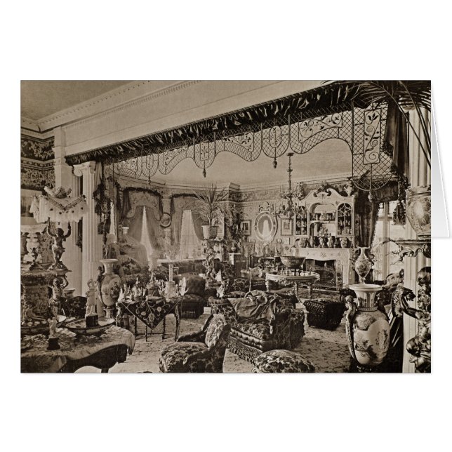 The Drawing Room, Wickham Hall, Kent, 1897 (Voorkant Horizontaal)