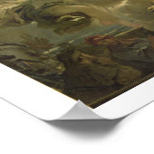 The Dream of Solomon, c.1693 (olie op canvas) Poster (Hoek)