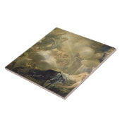 The Dream of Solomon, c.1693 (olie op canvas) Tegeltje (Zijkant)