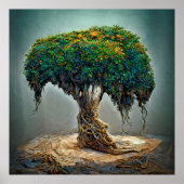 The Dream tree in Illustration Poster (Voorkant)