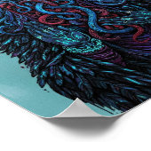 The Dream Weaver - Psychedelic Dark Fantasy Wall Poster (Hoek)