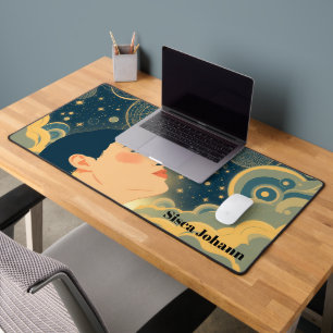 The Dreamer Surrealistische Gouden Accenten  Bureaumat