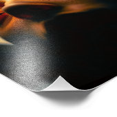 The Dreaming Moon — Mystical Celestial Art Print Foto Afdruk (Hoek)