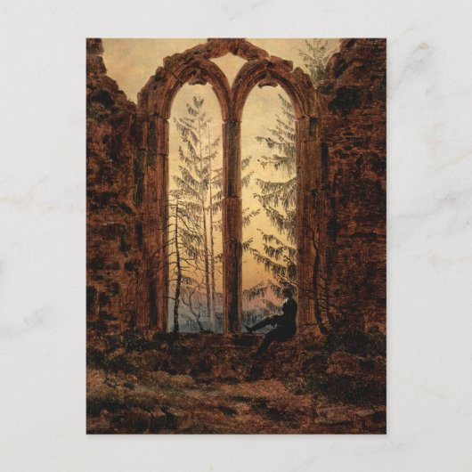 The Dreamweaver (door Caspar David Friedrich) Brie Briefkaart (Voorkant)