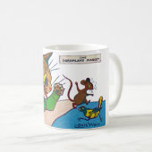 The Dreamweaver Mascot, Louis Wain Koffiemok (Voorkant rechts)