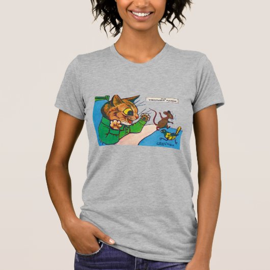 The Dreamweaver Mascot, Louis Wain T-shirt (Voorkant)